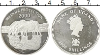 Продать Монеты Уганда 2000 шиллингов 2000 Серебро