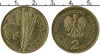 Продать Монеты Польша 2 злотых 2012 Латунь