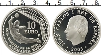 Продать Монеты Испания 10 евро 2003 Серебро