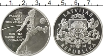 Продать Монеты Латвия 1 лат 2004 Серебро