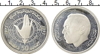 Продать Монеты Марокко 50 дирхам 1975 Серебро