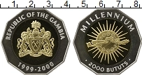 Продать Монеты Гамбия 2000 бутут 1999 Серебро