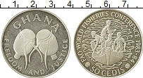 Продать Монеты Гана 50 седи 1983 Медно-никель