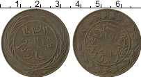 Продать Монеты Тунис 8 харуба 1864 Медь