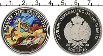 Продать Монеты Мальтийский орден 500 лир 2000 