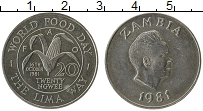 Продать Монеты Замбия 20 нгвей 1981 Медно-никель