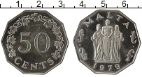Продать Монеты Мальта 50 центов 1982 Медно-никель