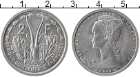 Продать Монеты Французская Африка 2 франка 1948 Алюминий