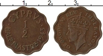 Продать Монеты Кипр 1/2 пиастра 1943 Бронза
