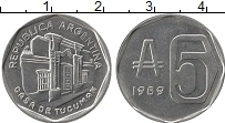 Продать Монеты Аргентина 5 аустралес 1989 Алюминий