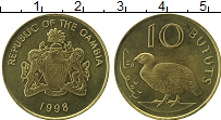 Продать Монеты Гамбия 10 бутут 1998 Латунь