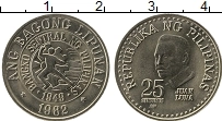 Продать Монеты Филиппины 25 сентим 1982 Медно-никель