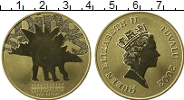 Продать Монеты Тувалу 1 доллар 2002 Латунь