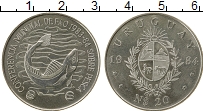 Продать Монеты Уругвай 20 песо 1984 Медно-никель