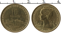 Продать Монеты Афарс и Иссас 10 франков 1975 Медь