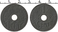 Продать Монеты Индокитай 1 цент 1941 Цинк