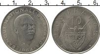 Продать Монеты Руанда 10 франков 1964 Медно-никель