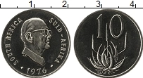 Продать Монеты ЮАР 10 центов 1976 Медно-никель
