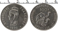 Продать Монеты Афарс и Иссас 100 франков 1970 Медно-никель