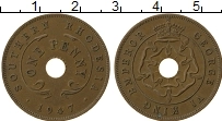 Продать Монеты Родезия 1 пенни 1947 Бронза