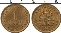 Продать Монеты Ангола 1 эскудо 1965 Бронза