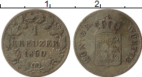 Продать Монеты Вюртемберг 1 крейцер 1859 Серебро