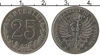 Продать Монеты Италия 25 сентесимо 1903 Медно-никель