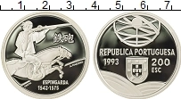 Продать Монеты Португалия 200 эскудо 1993 Серебро