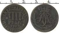 Продать Монеты Мюнстер 4 пфеннига 1703 Медь
