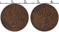 Продать Монеты Гессен-Кассель 1/2 крейцера 1803 Медь