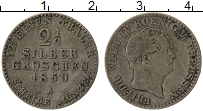 Продать Монеты Пруссия 2 1/2 гроша 1850 Серебро