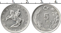Продать Монеты Турция 5 лир 1983 Алюминий