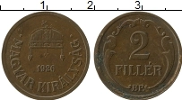 Продать Монеты Венгрия 2 филлера 1937 Бронза
