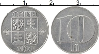 Продать Монеты Чехословакия 10 хеллеров 1991 Алюминий