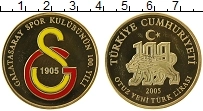 Продать Монеты Турция 30 лир 2005 Серебро