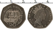 Продать Монеты Остров Мэн 20 пенсов 1988 Медно-никель
