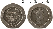 Продать Монеты Остров Мэн 20 пенсов 1995 Медно-никель