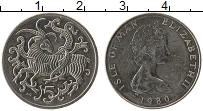 Продать Монеты Остров Мэн 5 пенсов 1980 Медно-никель
