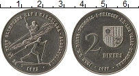 Продать Монеты Андорра 2 динерса 1987 Медно-никель