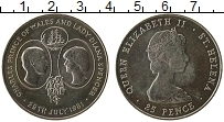 Продать Монеты Остров Святой Елены 25 пенсов 1981 Медно-никель