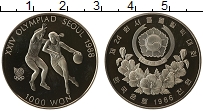 Продать Монеты Корея 1000 вон 1986 Медно-никель