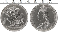 Продать Монеты Великобритания 1 крона 1890 Серебро