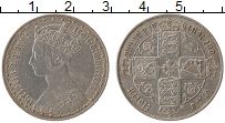 Продать Монеты Великобритания 1 флорин 1872 Серебро