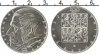 Продать Монеты Чехия 200 крон 1998 Серебро