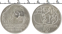 Продать Монеты Чехия 200 крон 2002 Серебро
