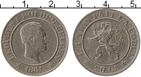 Продать Монеты Бельгия 20 сантим 1861 Медно-никель