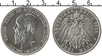 Продать Монеты Шаумбург-Липпе 3 марки 1911 Серебро