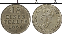 Продать Монеты Мекленбург-Шверин 1/48 талера 1861 Серебро