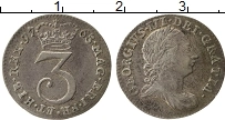 Продать Монеты Великобритания 3 пенса 1763 Серебро