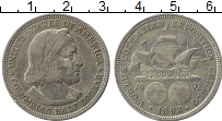 Продать Монеты США 1/2 доллара 1893 Серебро